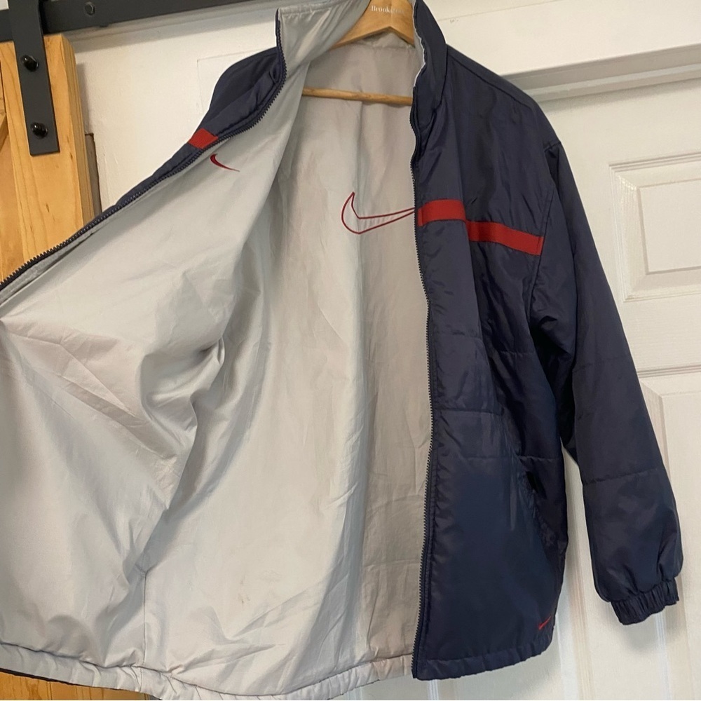 Vintage Nike Mens Reversible Puffer Jacket - Picture 5 of 14